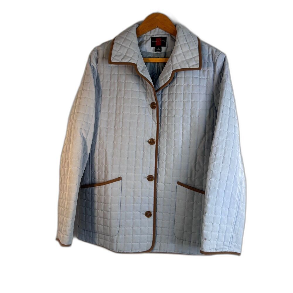 Gallery Quilted Cute Core Granny‎ Jacket Lightweight Boho Cottage Size Medium